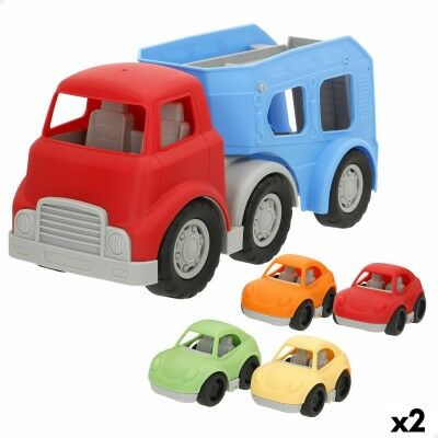Camion Autotransporteur PlayGo 34 X 18 X 13 CM (2 Unités)