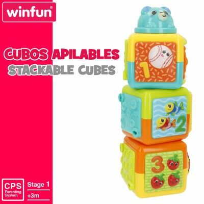 Blocs Empilables Winfun 8,5 X 25 X 8,5 CM (6 Unités)