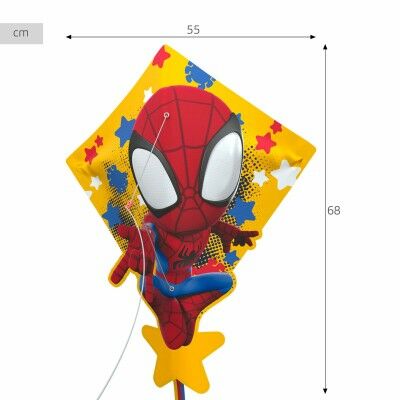 Cerf-volant Spider-Man 55 X 68 X 2 CM (6 Unités)