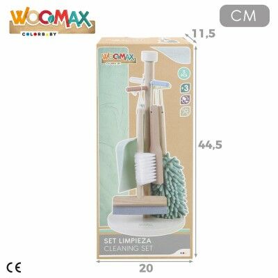 Kit de nettoyage et de rangement Woomax 19 x 43 x 19 cm 5 Pièces (6 Unités)