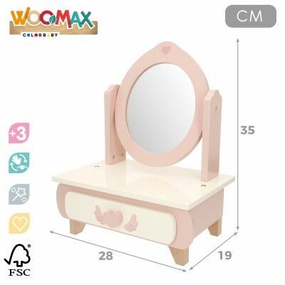Coiffeuse jouet Woomax (2 Unités)