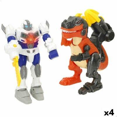 Playset HappyLine 20 x 20 x 8 cm (4 Unités)