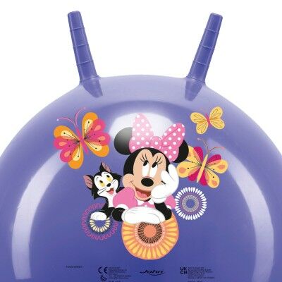 Boule à sauter Minnie Mouse Violet (10 Unités)