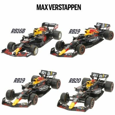 Voiture de course Red Bull BURAGO (4 Unités)