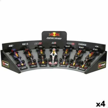 Voiture de course Red Bull BURAGO (4 Unités)
