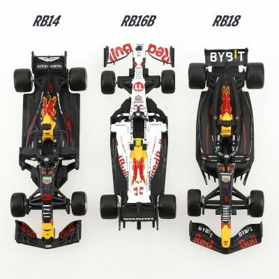 Voiture de course Red Bull BURAGO (4 Unités)