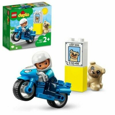 Set de construction Lego 10967 DUPLO The Police Motorcycle Multicouleur