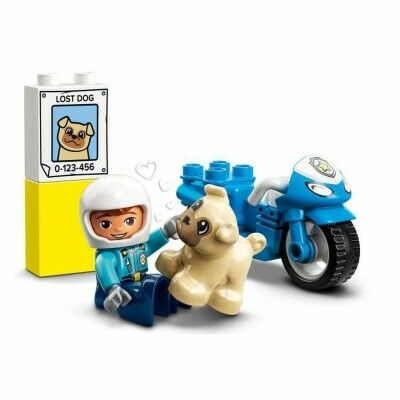 Set de construction Lego 10967 DUPLO The Police Motorcycle Multicouleur