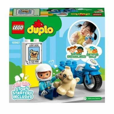 Set de construction Lego 10967 DUPLO The Police Motorcycle Multicouleur