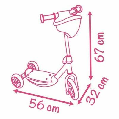 Trottinette Smoby Rose