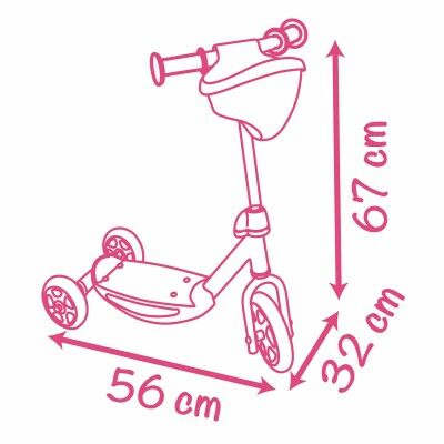 Trottinette Smoby Rose