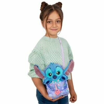 Jouet Peluche Stitch 10,30 x 19 x 11,20 cm Multicouleur Plastique