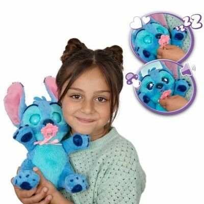 Jouet Peluche Stitch 10,30 x 19 x 11,20 cm Multicouleur Plastique