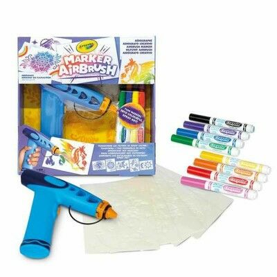 Kit de Dessin Crayola Marker Airbrush