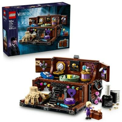 Set de construction Lego Wednesday 76785 Thing's Apartment 828 Pièces