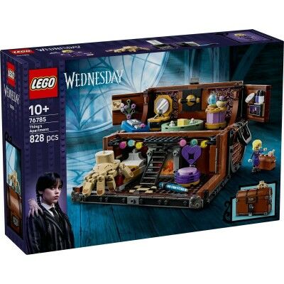 Set de construction Lego Wednesday 76785 Thing's Apartment 828 Pièces