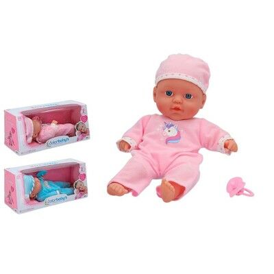 Poupée Bébé Colorbaby 31 cm Son Moelleux