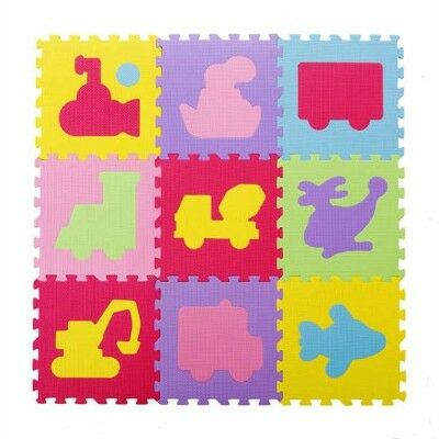 Puzzle Enfant 9 Pièces 30 x 30 x 1 cm Transport