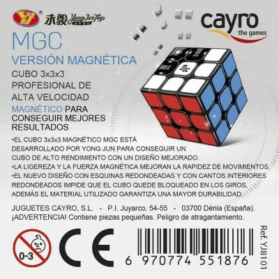 Cube Magique Casse-Tête Cayro Multicouleur (3 Pièces) (3 Unités)