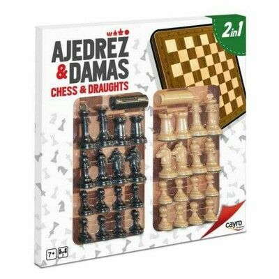 Petits chevaux, échiquiers et dames Cayro Bois Plastique