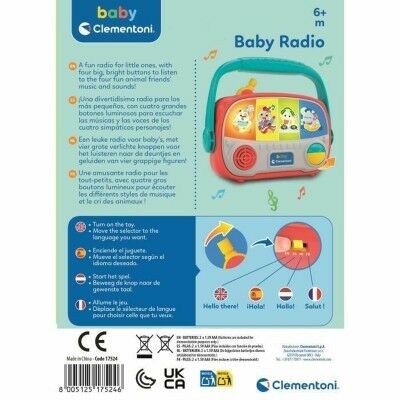 Jouet interactif pour bébé Clementoni