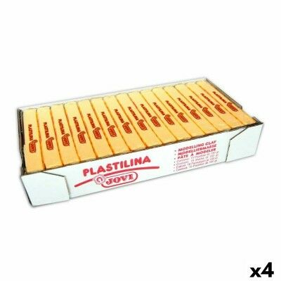Pâte à modeler Jovi Jaune 150 g 15 Pièces (4 Unités)