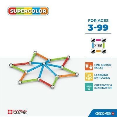 Jouet Educatif Geomag 42 Pièces