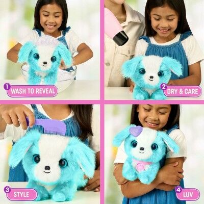 Animal en Peluche Moose Bleu Plastique