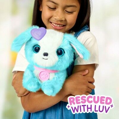 Animal en Peluche Moose Bleu Plastique