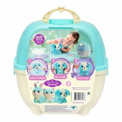 Animal en Peluche Moose Bleu Plastique