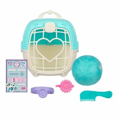 Animal en Peluche Moose Bleu Plastique