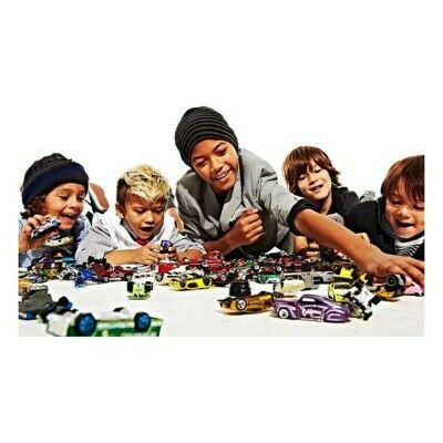 Lot de 5 Voitures Hot Wheels 1806 Multicouleur Orange