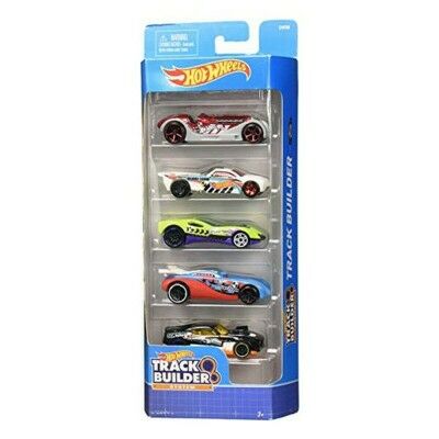 Lot de 5 Voitures Hot Wheels 1806 Multicouleur Orange