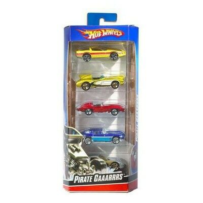 Lot de 5 Voitures Hot Wheels 1806 Multicouleur Orange
