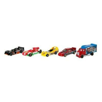 Lot de 5 Voitures Hot Wheels 1806 Multicouleur Orange