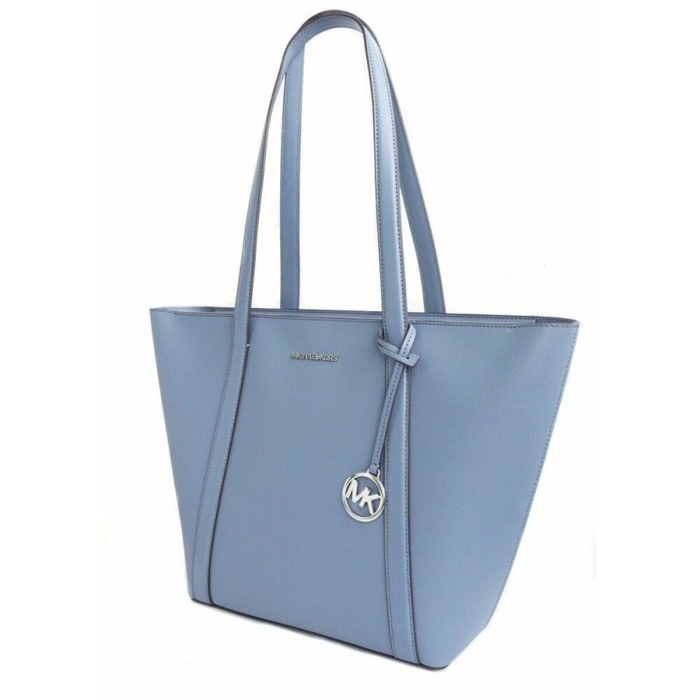 Sac-à-main Femme Michael Kors PRATT-DENIM Bleu 28 x 28 x 13 cm Sac-à-main Femme Michael Kors PRATT-DENIM Bleu 28 x 28 x 13 cm