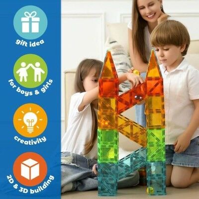 Jouet Educatif Geomag Magnetic Tiles