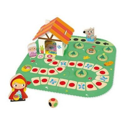 Jouet Educatif Goula Little Red Ridding Hood 9 Pièces