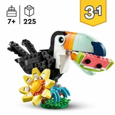 Set de construction Lego 31173 Wild Animals : Tropical Toucan 225 Pièces