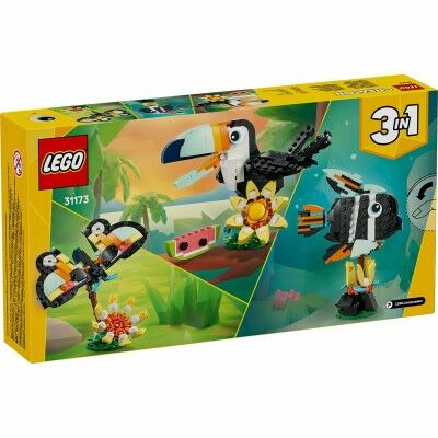 Set de construction Lego 31173 Wild Animals : Tropical Toucan 225 Pièces