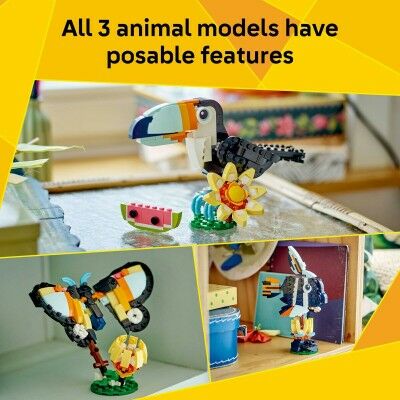 Set de construction Lego 31173 Wild Animals : Tropical Toucan 225 Pièces