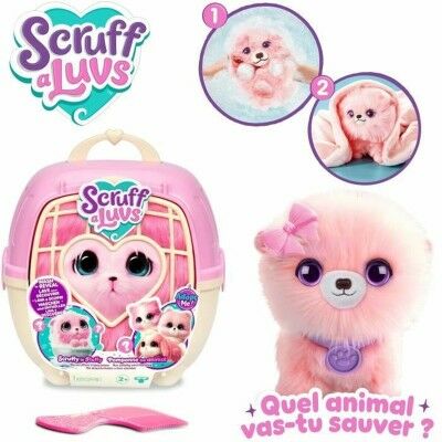 Jouet Peluche Moose Rose