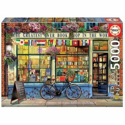 Puzzle Educa The Greatest Bookshop 5000 Pièces