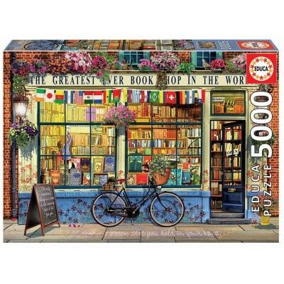 Puzzle Educa The Greatest Bookshop 5000 Pièces