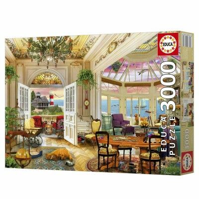Puzzle Educa Life in the Coast 3000 Pièces