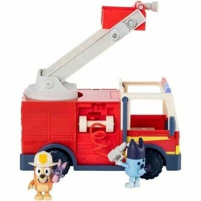 Camion de Pompiers Moose Toys Camión de bomberos de Bluey Rouge rouge