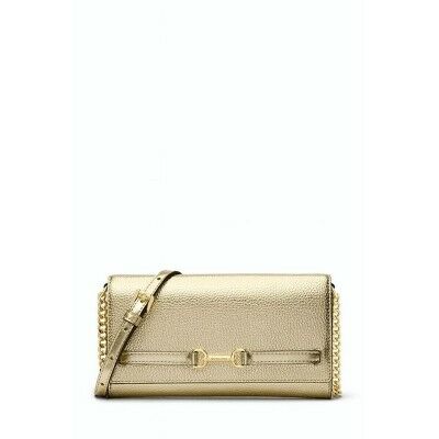 Sac à Bandoulière Michael Kors CARSON Doré 22 x 12 x 4 cm
