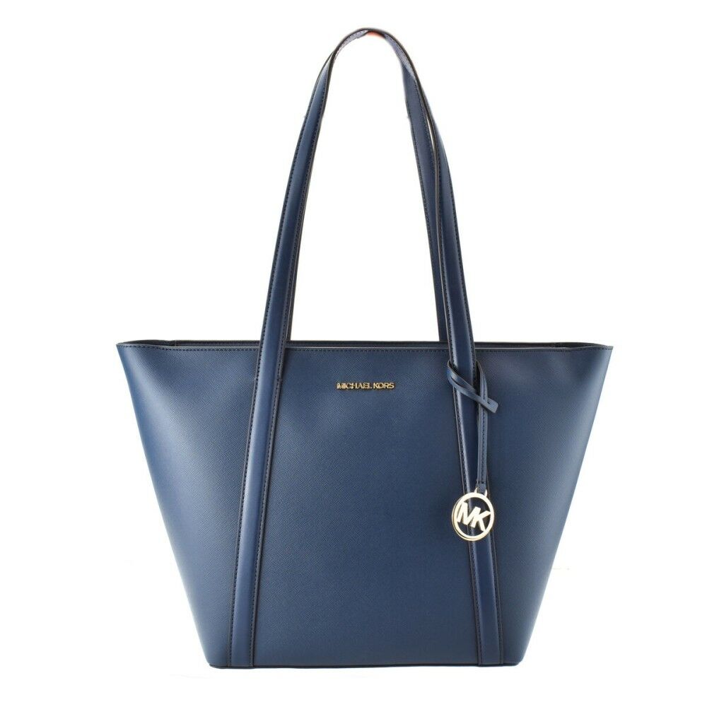 Sac-à-main Femme Michael Kors PRATT-NAVY Bleu 28 x 28 x 13 cm Sac-à-main Femme Michael Kors PRATT-NAVY Bleu 28 x 28 x 13 cm