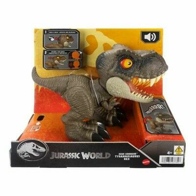Dinosaure Mattel Jurassic World Roar Command T-Rex 21,59 x 22,23 x 10,16 cm