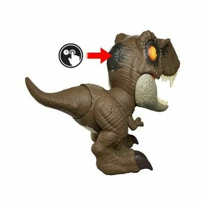 Dinosaure Mattel Jurassic World Roar Command T-Rex 21,59 x 22,23 x 10,16 cm
